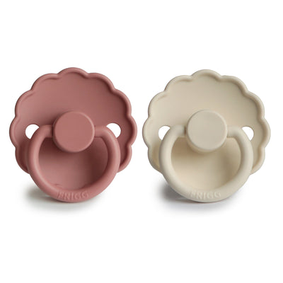 FRIGG Daisy Silicone Pacifier – SilkySoft™ Medical Grade Silicone