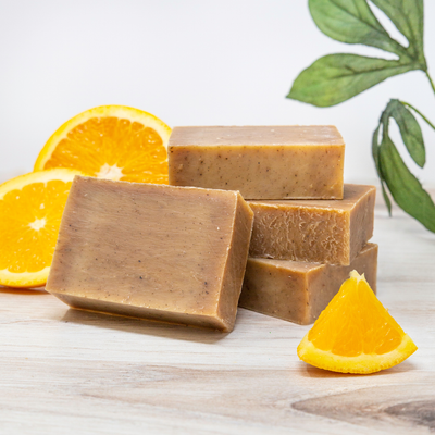 Poofy Organics Creamsicle Dreamsicle Soap Bar