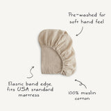 Muslin Crib Sheet
