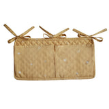 Mushie Storage Pocket – Nursery Organizer with Ribbon Ties