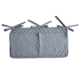Mushie Storage Pocket – Nursery Organizer with Ribbon Ties