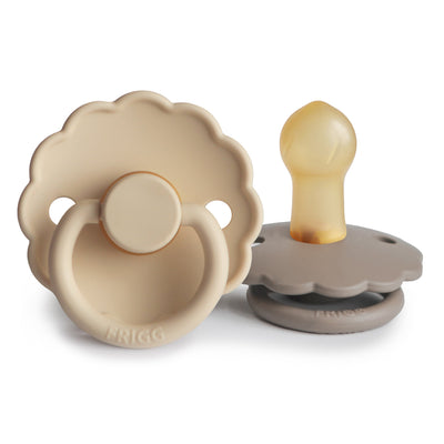 FRIGG Daisy Rubber Pacifier – Natural Latex Baby Pacifier