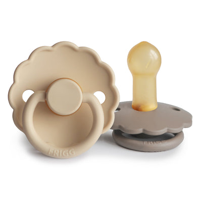 FRIGG Daisy Rubber Pacifier – Natural Latex Baby Pacifier