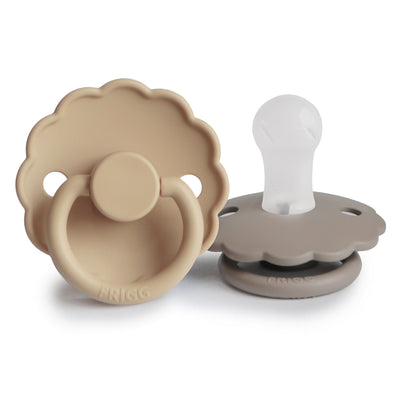 FRIGG Daisy Silicone Pacifier – SilkySoft™ Medical Grade Silicone