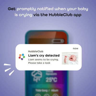 Hubble AI Vision 2K UHD – Ultra HD Smart Baby Monitor with AI Insights