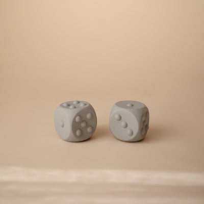 Mushie Silicone Dice Press Toy – Sensory & STEM Learning Toy