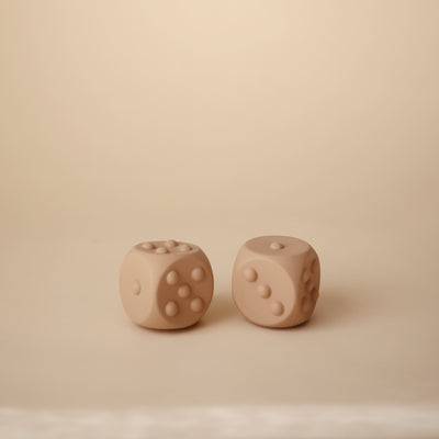 Mushie Silicone Dice Press Toy – Sensory & STEM Learning Toy