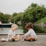 Stackable Bath Boats Toy Set