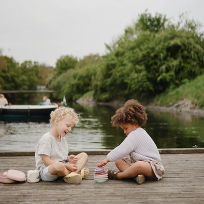 Stackable Bath Boats Toy Set