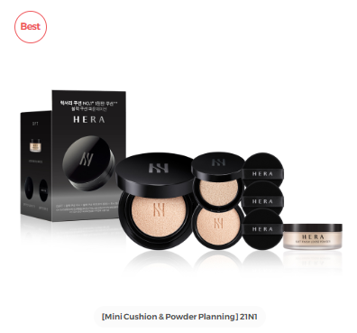 K-Beauty Hera Black Cushion Foundation