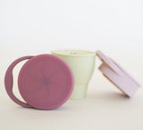 Ava & Oliver Collapsible Silicone Snack Cup