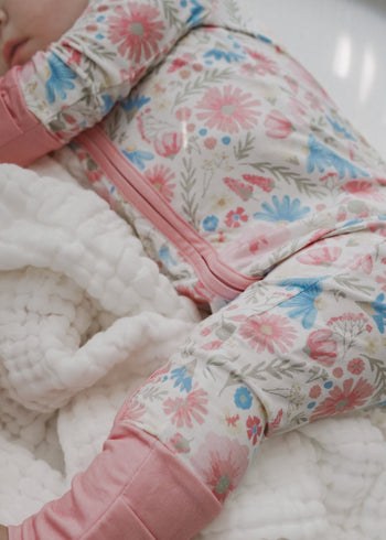 Luna + Luca Wildflowers Bamboo Jumpsuit