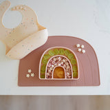 Ava & Oliver Rainbow Silicone Placemat