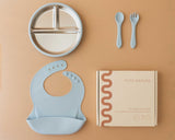Stainless Steel Baby Feeding Set 6+ Months - Mocha Mousse