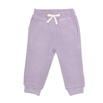 Apple Park Waffle Joggers - Lavender