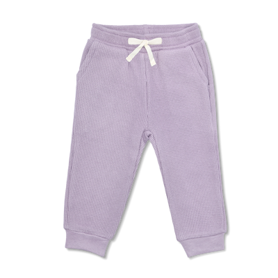 Apple Park Waffle Joggers - Lavender