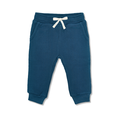 Apple Park Waffle Joggers - Marine