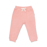 Apple Park Waffle Joggers - Dusty Rose