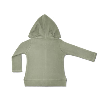 Apple Park Waffle Hoodie - Olive Green