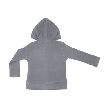 Apple Park Waffle Hoodie - Smoke