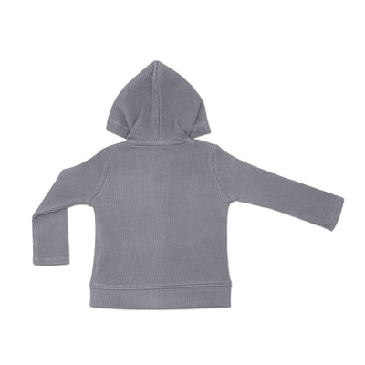 Apple Park Waffle Hoodie - Smoke