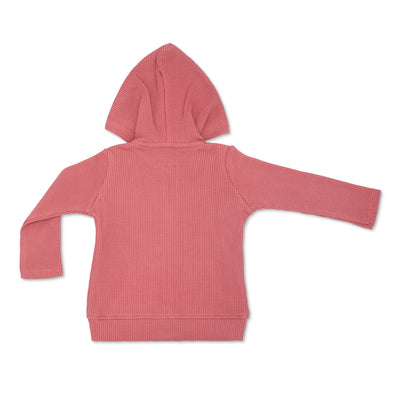 Apple Park Waffle Hoodie - Terra Cotta