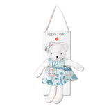 Apple Park Little Bear Plush - Minty Bear Bloom