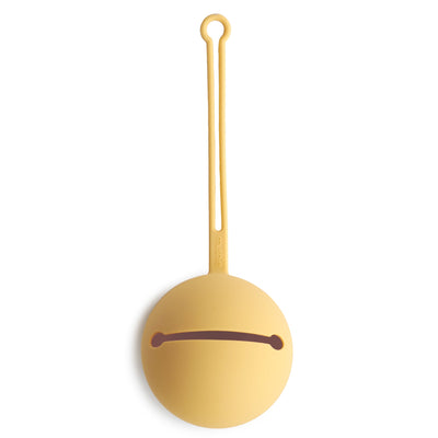 Mushie Silicone Pacifier Case – On-the-Go Pacifier Holder