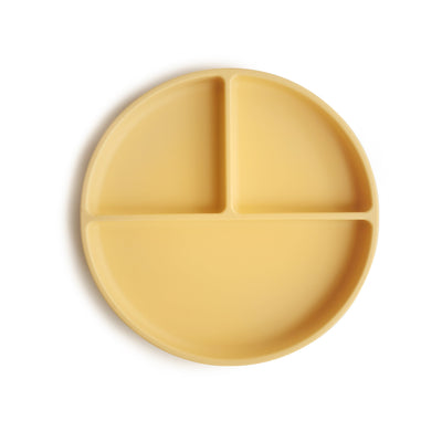 Mushie Silicone Suction Plate – Food-Grade Baby Plate