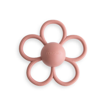 Silicone Daisy Rattle Teether