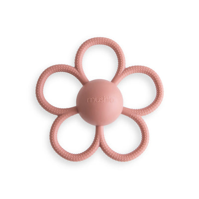 Silicone Daisy Rattle Teether