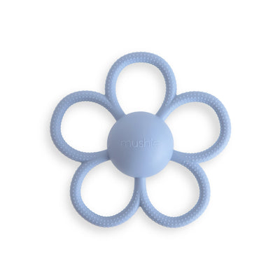 Silicone Daisy Rattle Teether