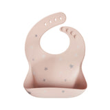 Mushie Silicone Baby Bib – Adjustable Catch-All Bib