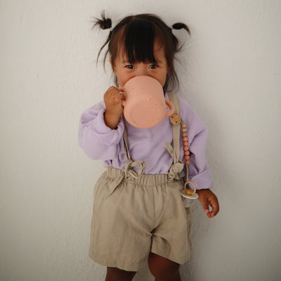 Mushie Eva Silicone Pacifier Clip