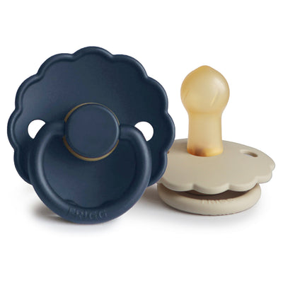 FRIGG Daisy Rubber Pacifier – Natural Latex Baby Pacifier