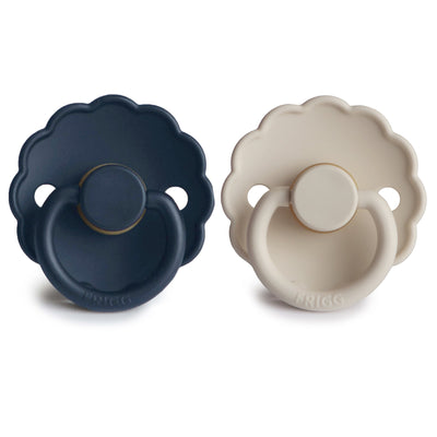 FRIGG Daisy Rubber Pacifier – Natural Latex Baby Pacifier