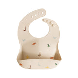 Mushie Silicone Baby Bib – Adjustable Catch-All Bib