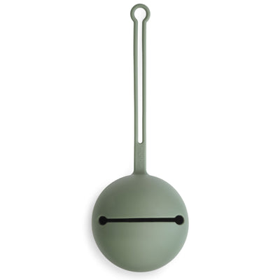 Mushie Silicone Pacifier Case – On-the-Go Pacifier Holder