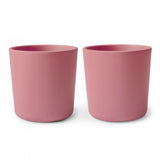 Mushie Dinnerware Cups – Non-Toxic Baby Cup 2-Pack