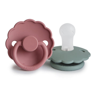 FRIGG Daisy Silicone Pacifier – SilkySoft™ Medical Grade Silicone