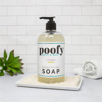 Poofy Organics Lavender Lemon Everything Soap