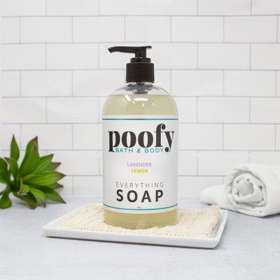Poofy Organics Lavender Lemon Everything Soap