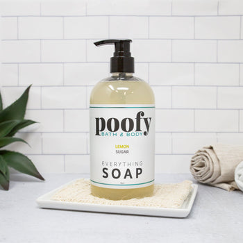 Poofy Organics Lemon Sugar Everything Soap