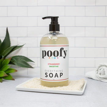 Poofy Organics Strawberry Smoothie Everything Soap