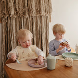 Mushie Silicone Suction Plate – Food-Grade Baby Plate