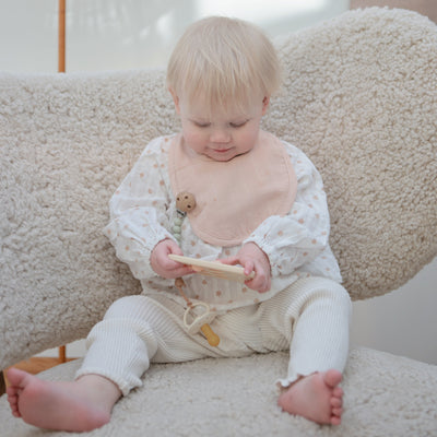 Organic Cotton Muslin Baby Bib