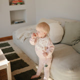 Mushie Luna Silicone Pacifier Clip