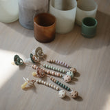 Mushie Luna Silicone Pacifier Clip