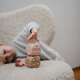 Mushie Silicone Dice Press Toy – Sensory & STEM Learning Toy
