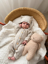 Bear Cub Jumpsuit - Natural
